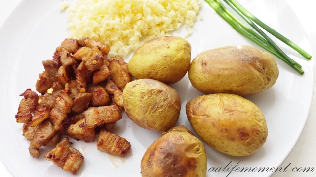 Stuffed potatoes ingredients
