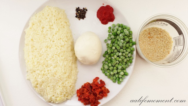 Arancini - Rice balls Ingredients