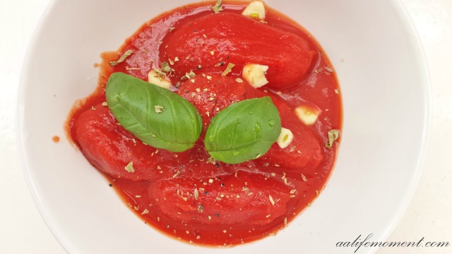 Healthy homemade tomato sauce