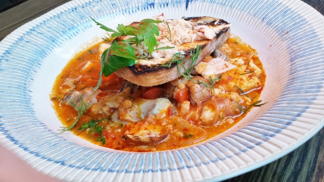 Jamie's Italian - fish stew