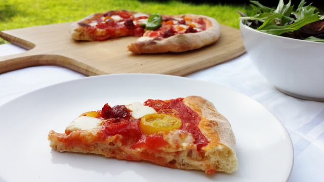 Spreadable Pepperoni Pizza outdoor